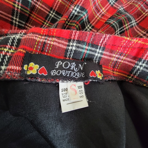 Costume School Girl Plaid Skirt - Picture 6 of 6